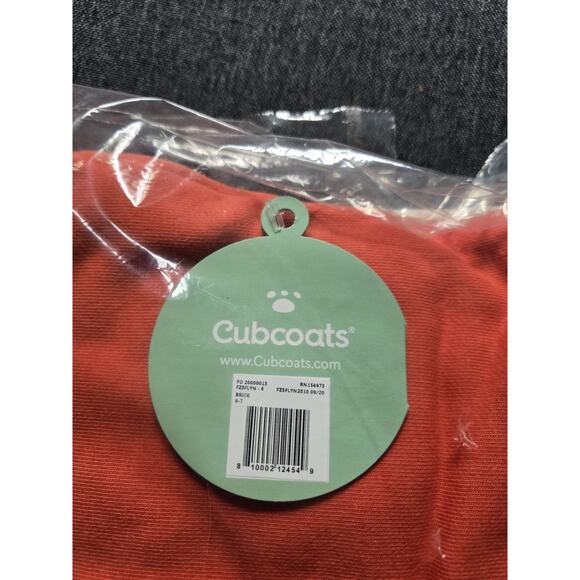 Cubcoats 2-in-1 Hoodie & Plush Brick Red Fox | Size 6-7 | NWT - Picture 5 of 7